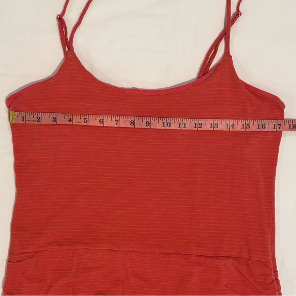 Toad&Co Orange Maxi Spaghetti Strap Dress - L - Gorpcore/Granola Girl - Picture 6 of 9